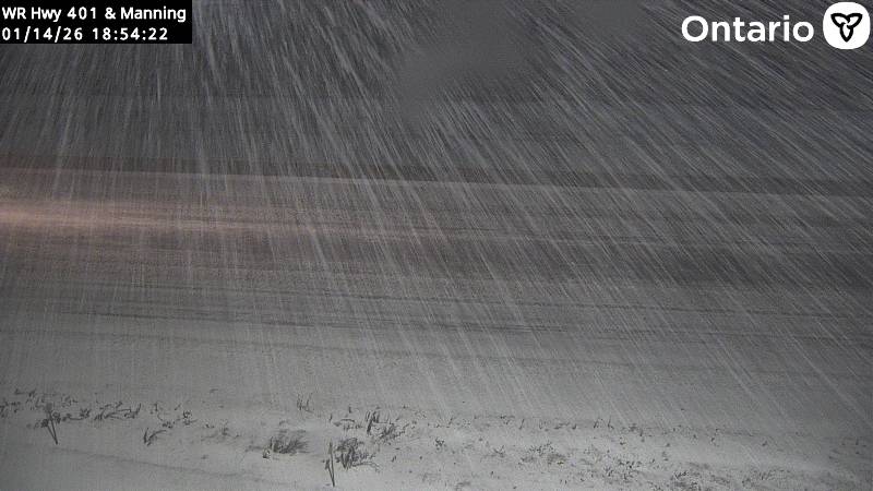 Highway 401 at Manning Road