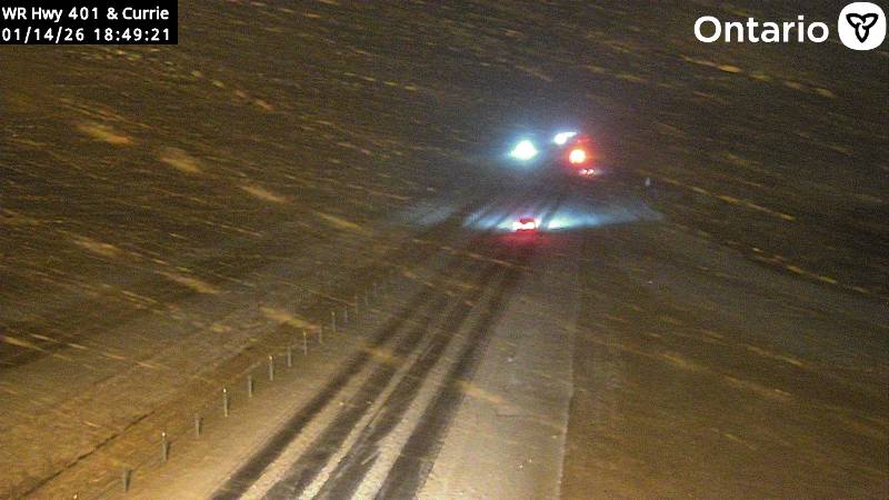 Highway 401 at Currie Road