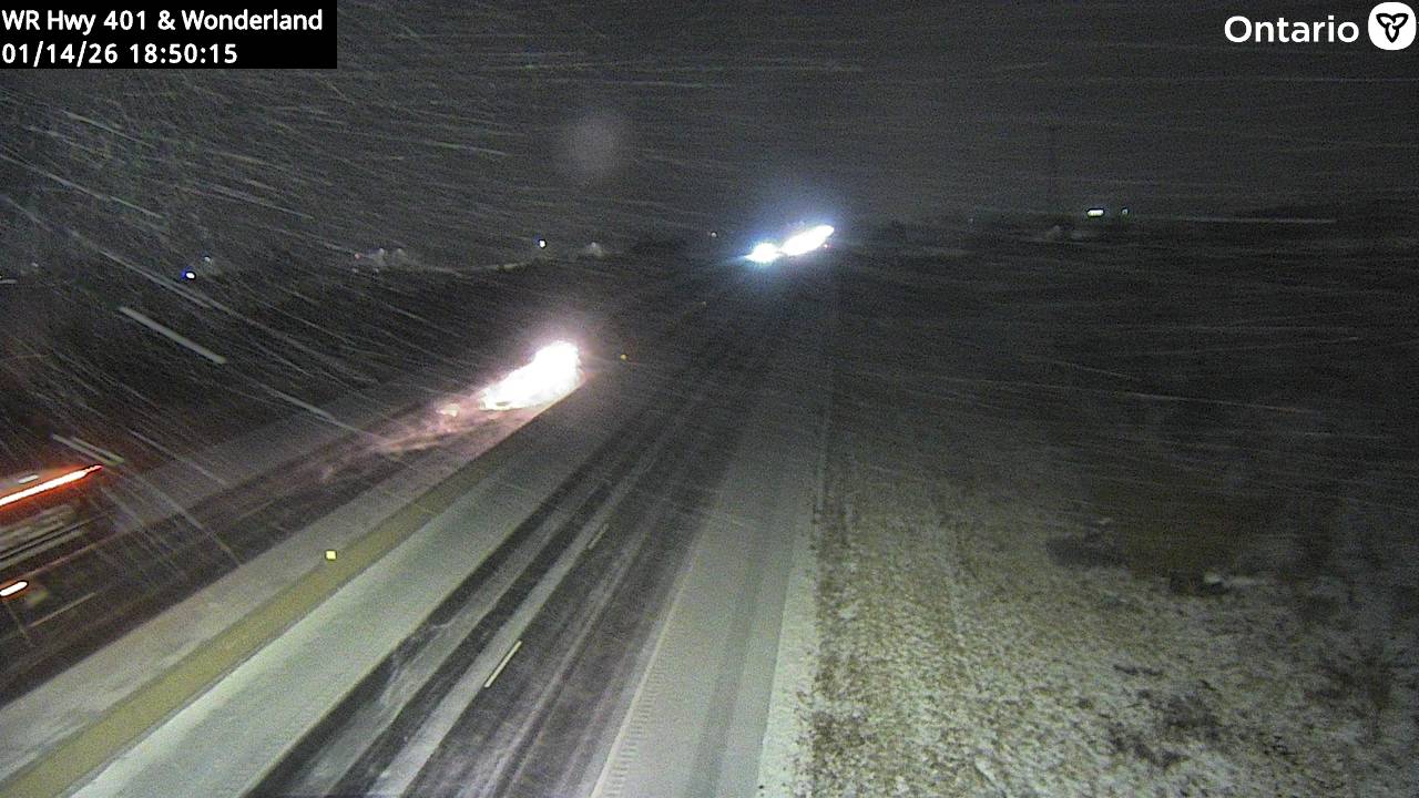 Highway 401 at Wonderland Road
