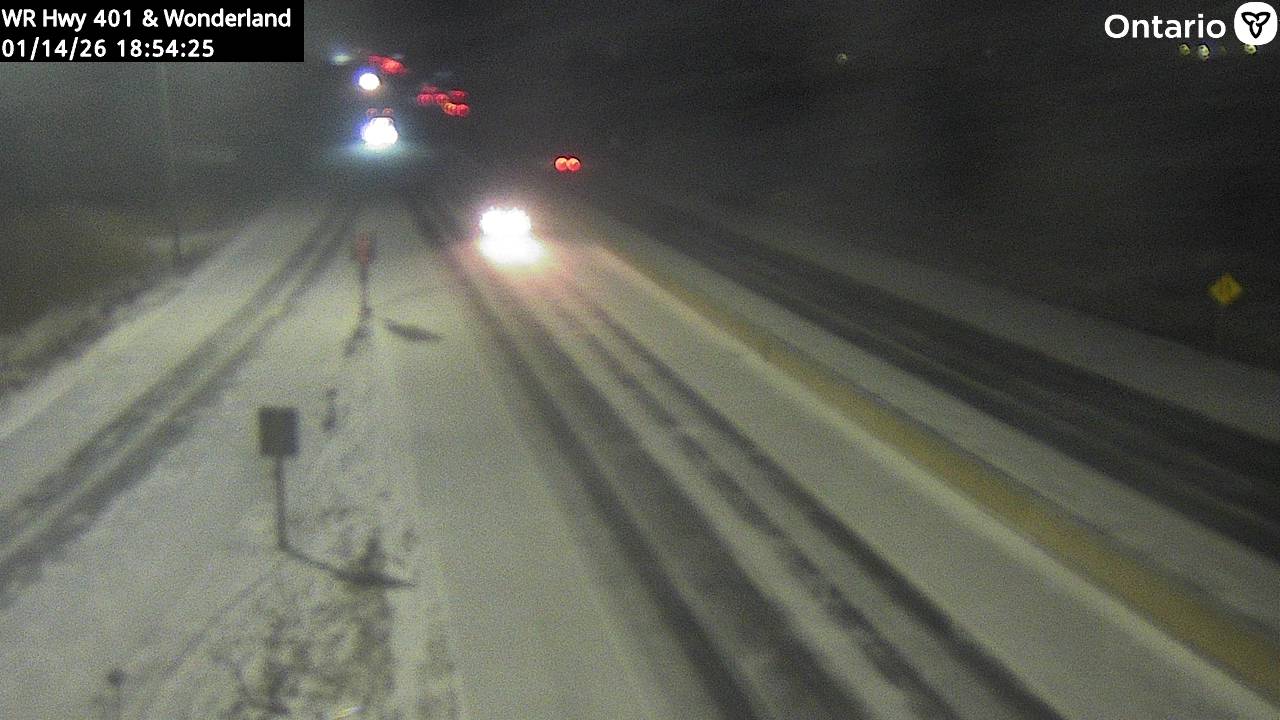 Highway 401 at Wonderland Road