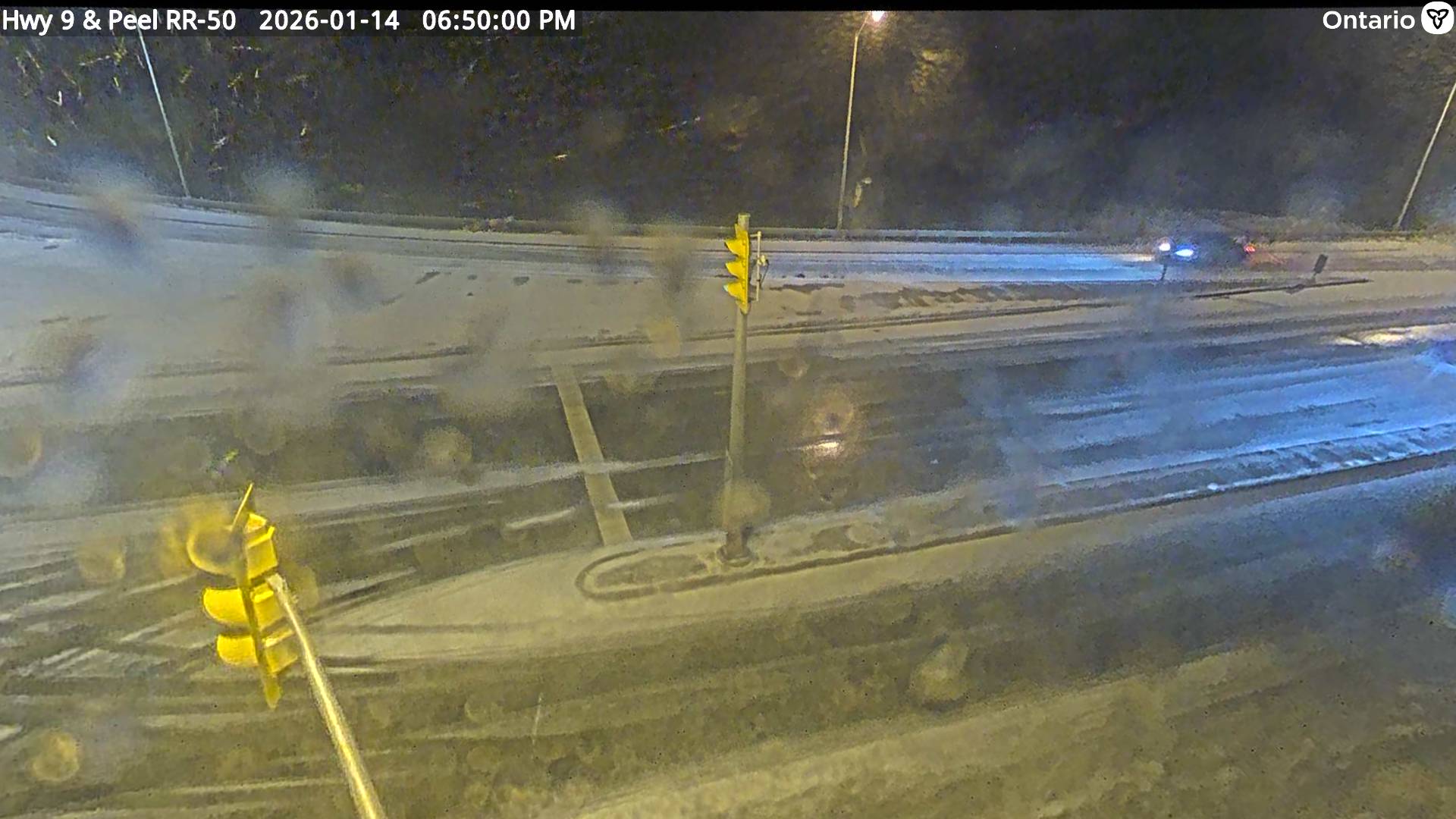 Highway 9 at Peel Regional Road 50