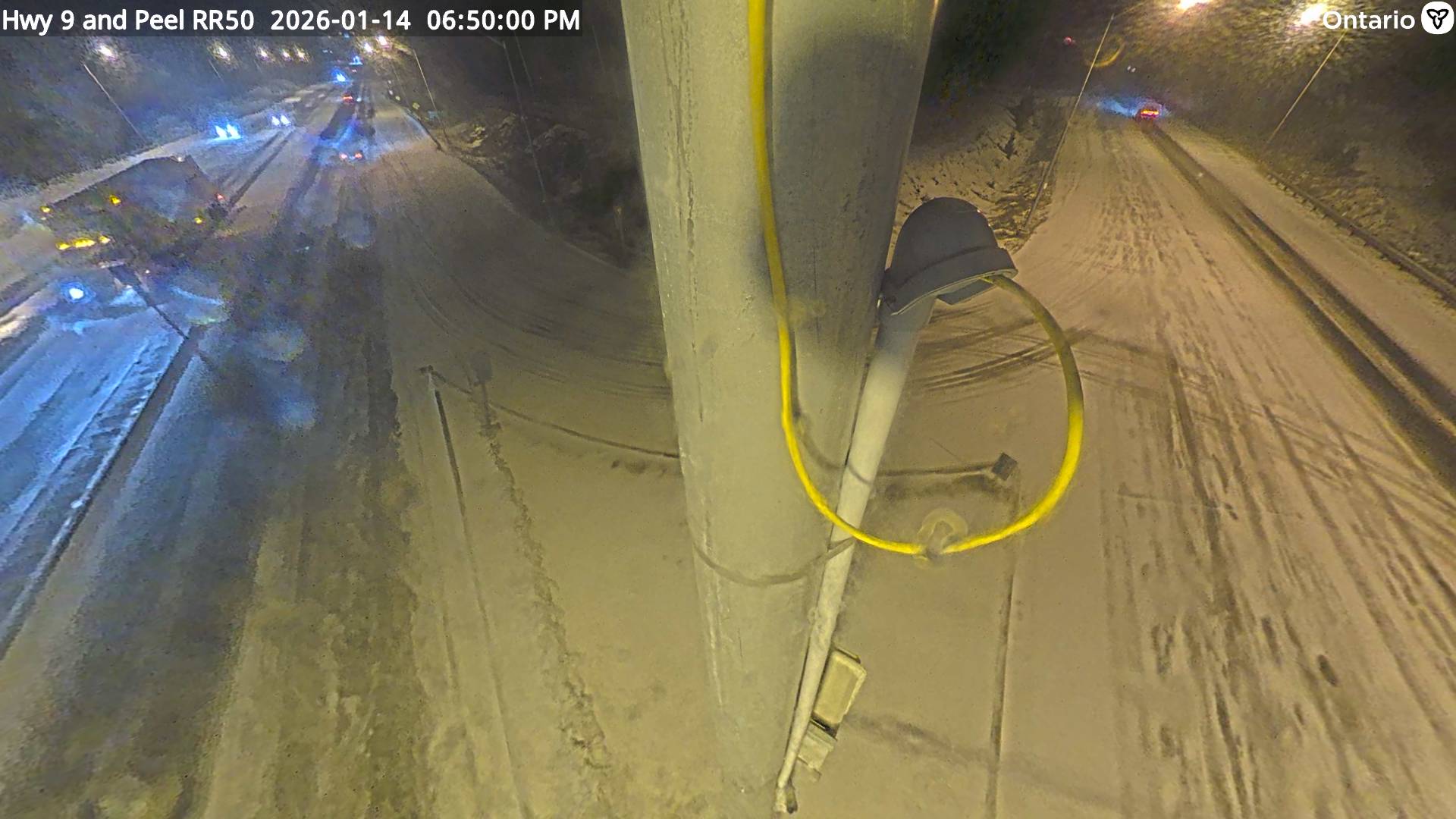 Highway 9 at Peel Regional Road 50