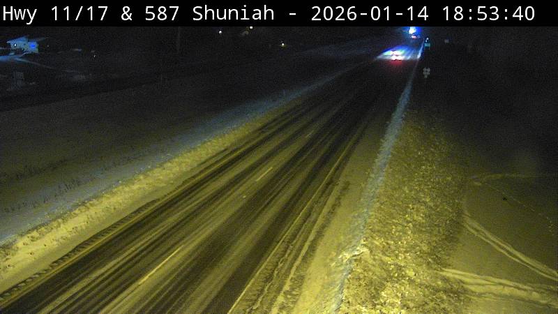 Highway 17 at Highway 587