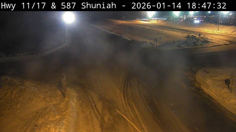 Highway 17 at Highway 587