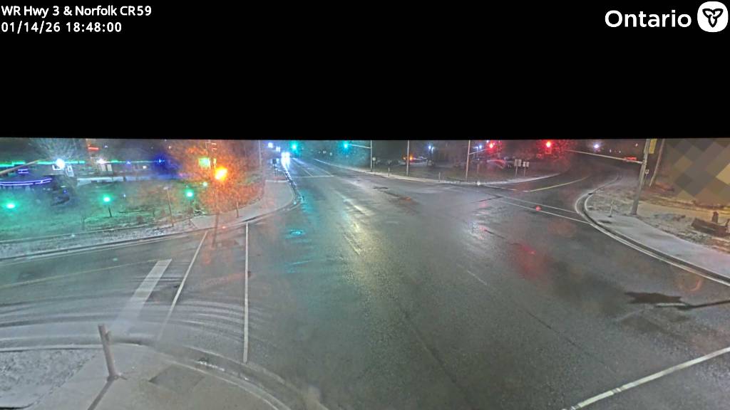 Highway 3 at Norfolk County Road 59