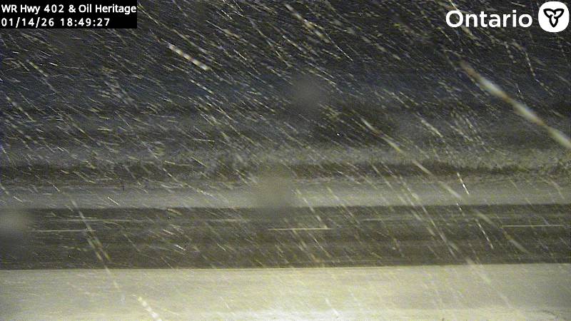 Highway 402 at Oil Heritage Road