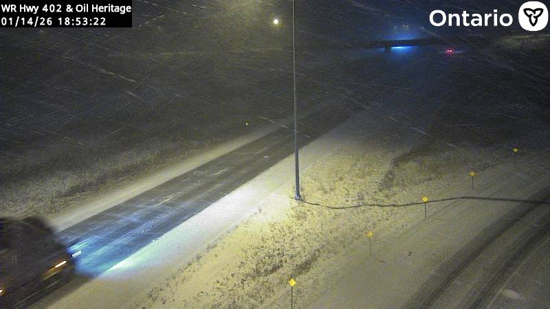 Highway 402 at Oil Heritage Road