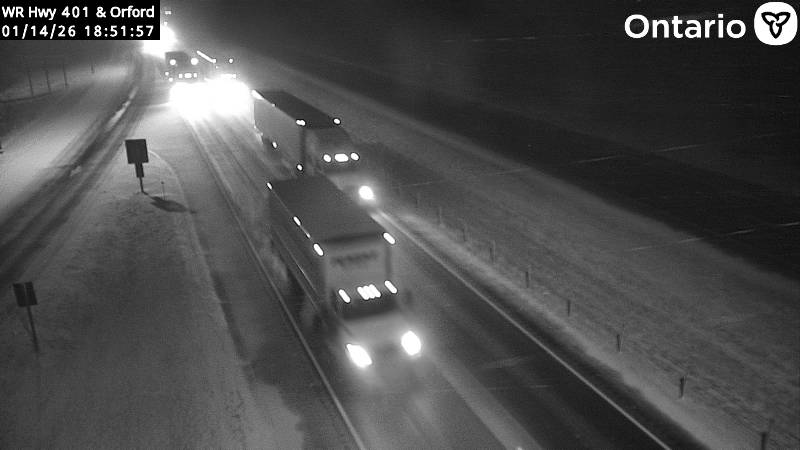 Highway 401 at Orford Road