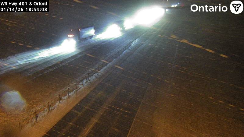 Highway 401 at Orford Road