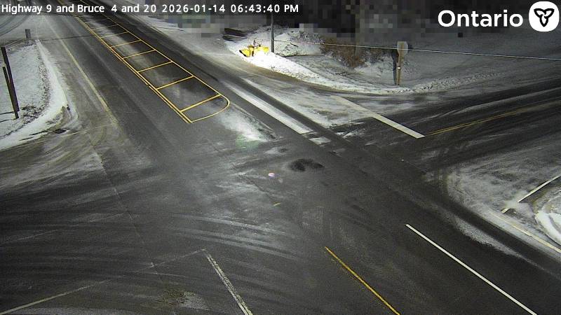 Highway 9 at Bruce Road 4 and 20