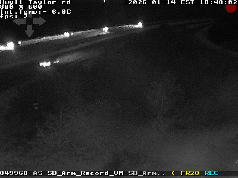 Highway 11 at Taylor Road