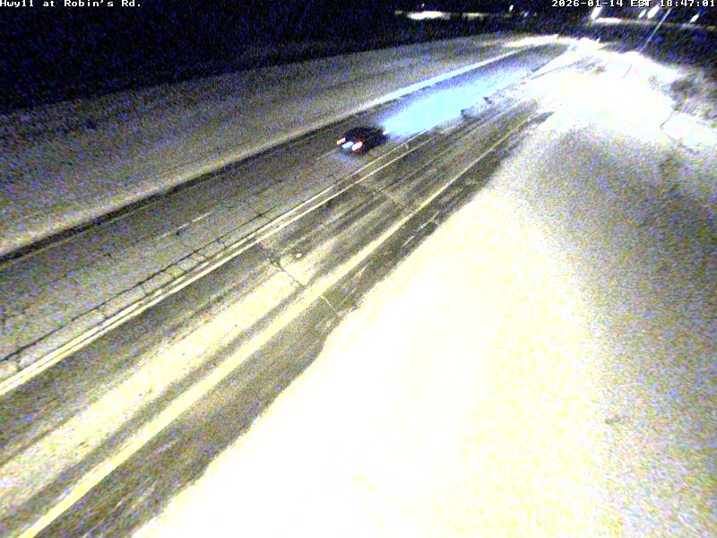 Highway 11 at Robins Road