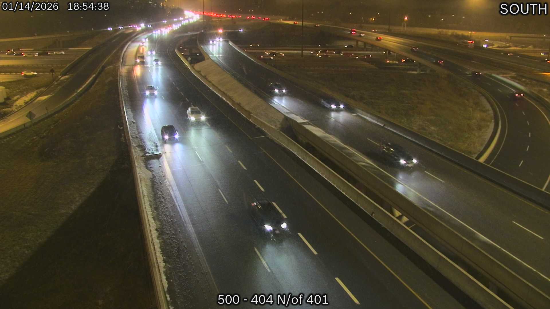 Highway 404 North of Highway 401