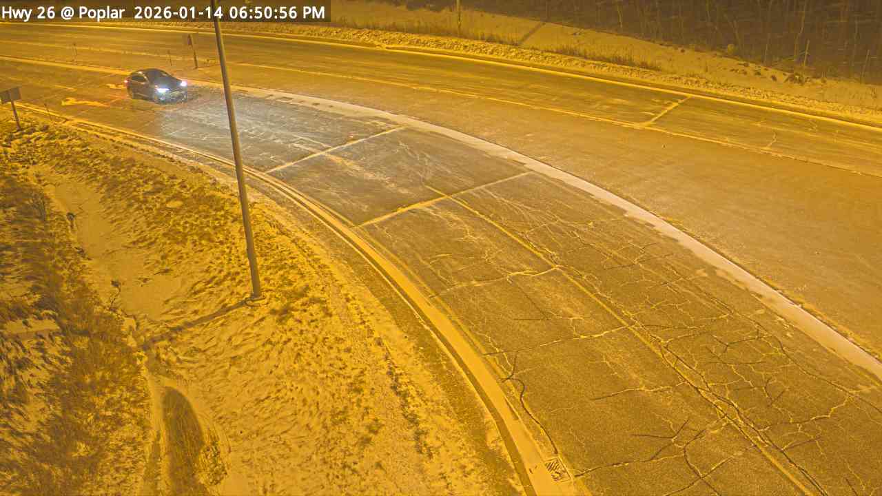Highway 26 at Poplar Side Road