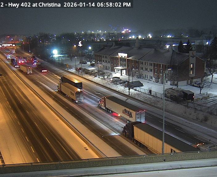 Highway 402 near Christina Street North