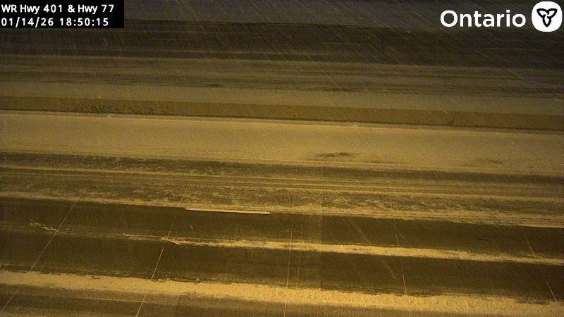 Highway 401 at Highway 77