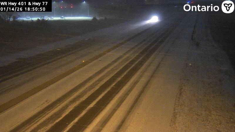 Highway 401 at Highway 77