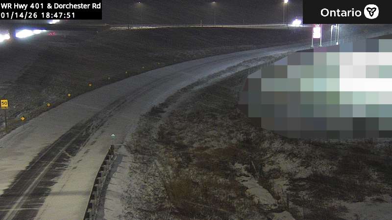 Highway 401 at Dorchester Road