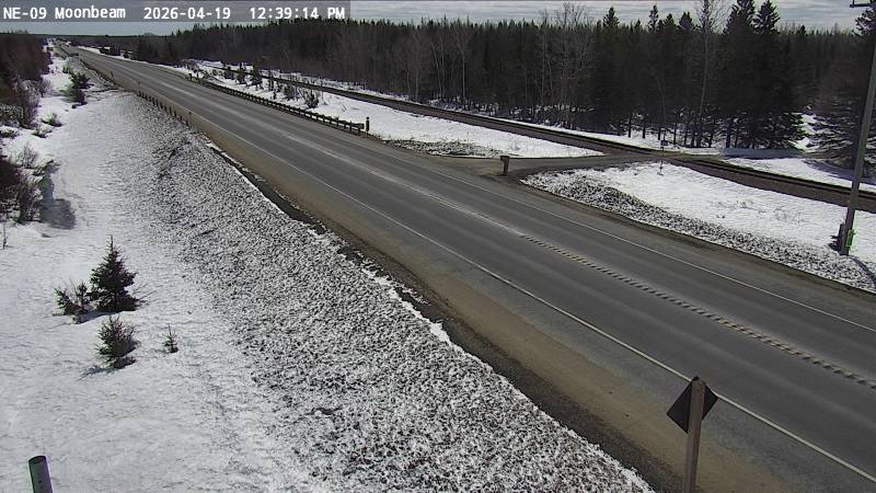 Highway 11 near Ski Hill Road — Looking East