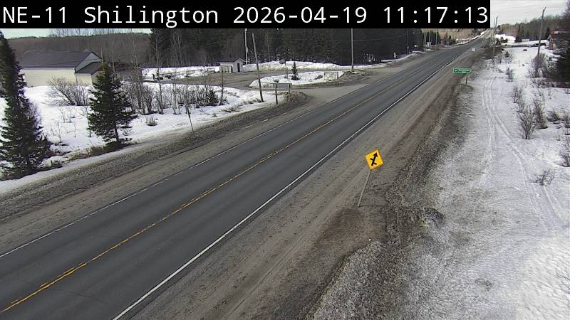 Highway 101 East of Highway 577 — Looking West
