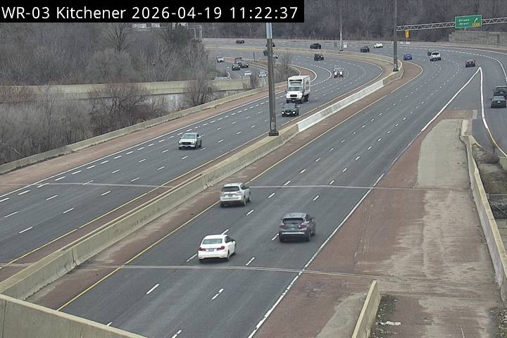 Highway 8 at Highway 7 — Looking East