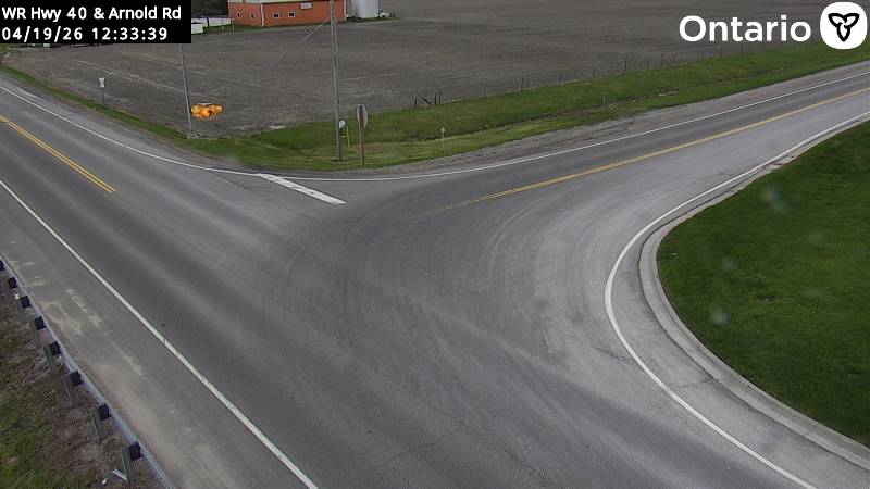 Highway 40 at Arnold Road — Looking North