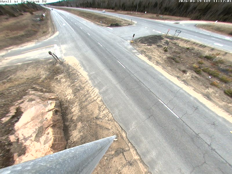 Highway 11 at Rattrays Road — Looking South