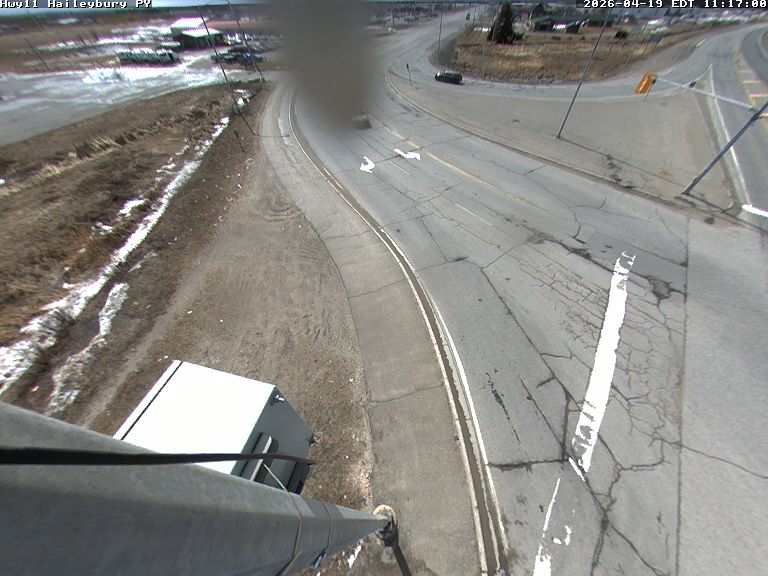 Highway 11 at Highway 65 — Looking South