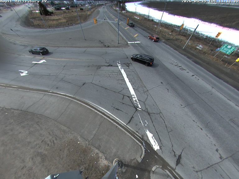 Highway 11 at Highway 65 — Looking Down