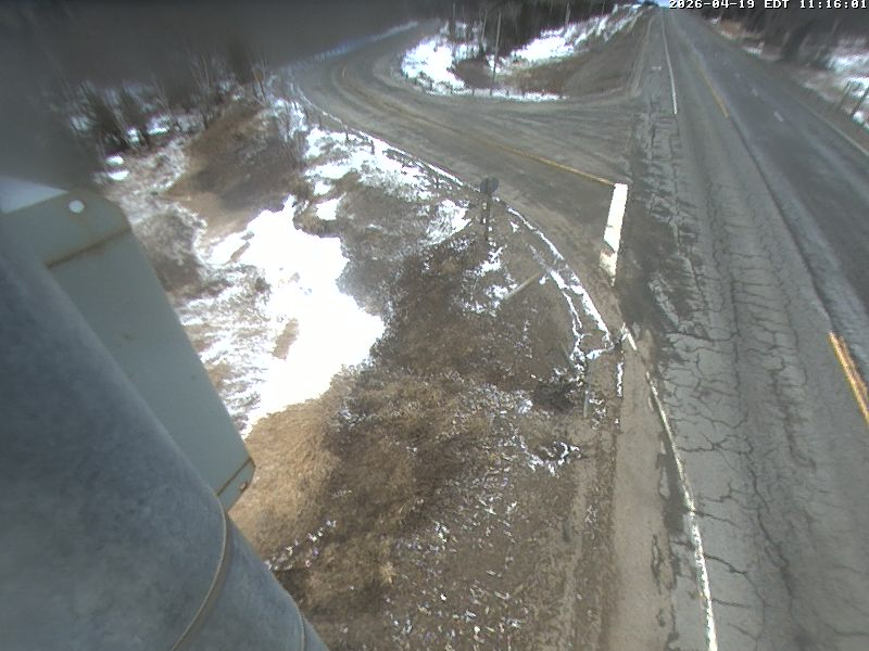 Highway 17 at Highway 563 — Looking West