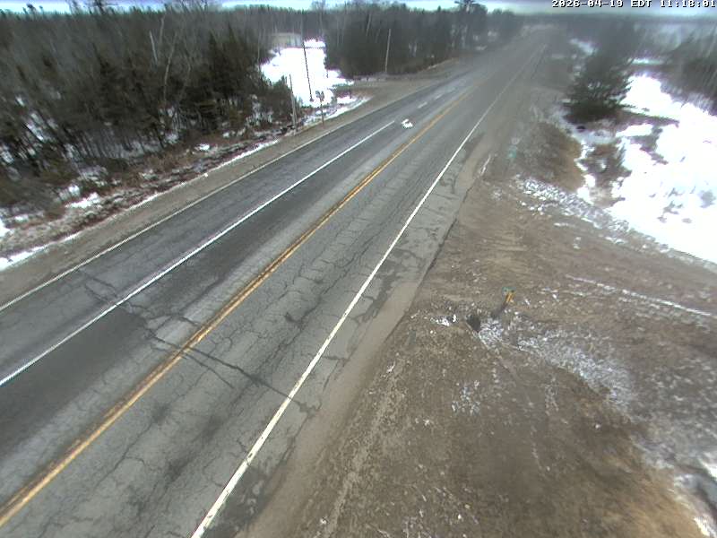 Highway 17 at Highway 563 — Looking East