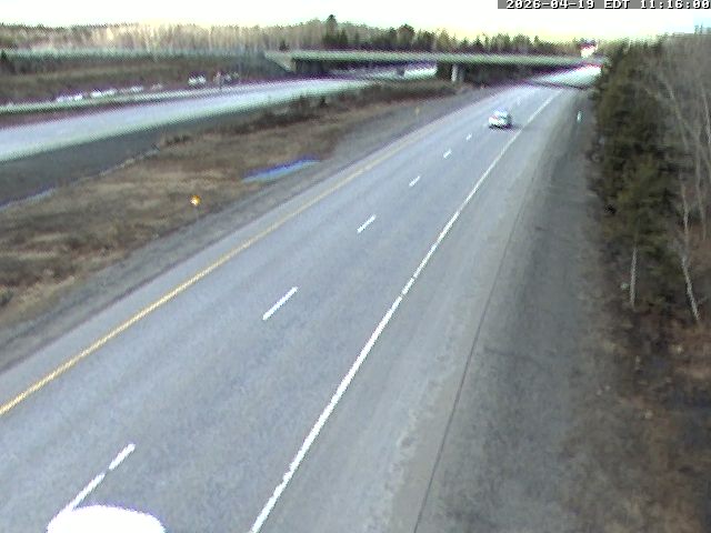 Highway 17 at Highway 144 — Looking West