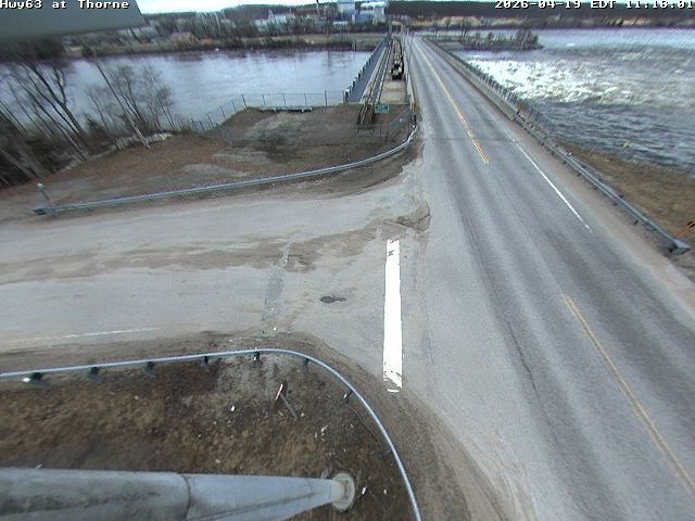 Highway 63 at Wyse Road — Looking North
