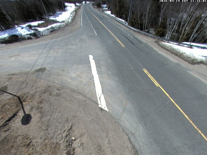 Highway 108 at Denison Mine Road — Looking South