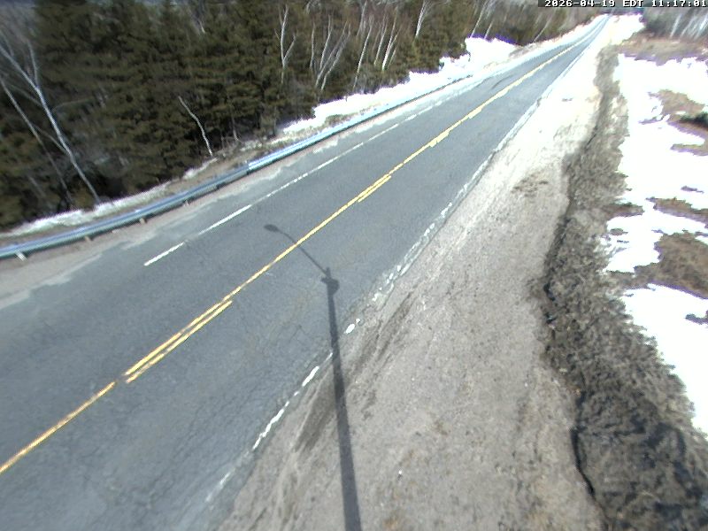 Highway 108 at Denison Mine Road — Looking North