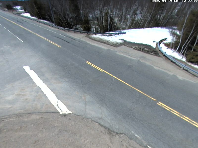 Highway 108 at Denison Mine Road — Looking Down