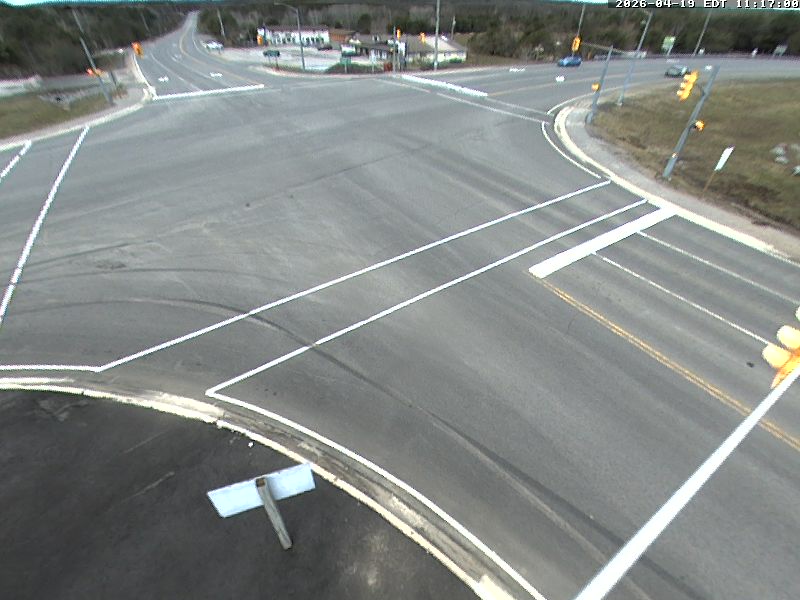 Highway 118 at Highway 35 — Looking Down