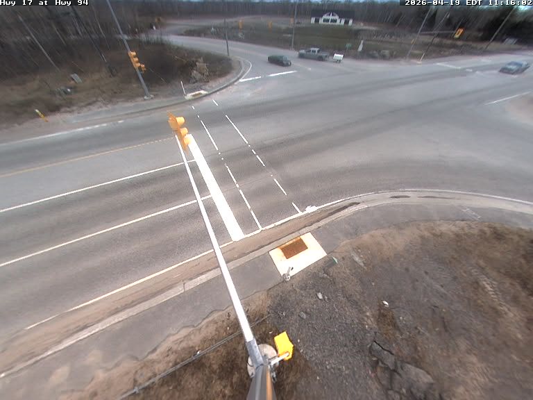 Highway 17 at Highway 94 — Looking North