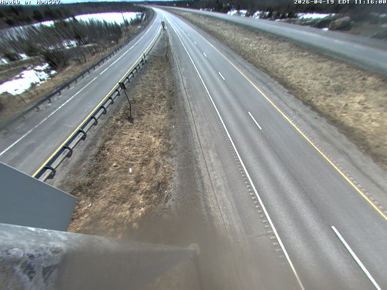 Highway 69 at Highway 537 — Looking South