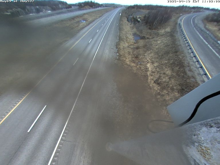 Highway 69 at Highway 537 — Looking North
