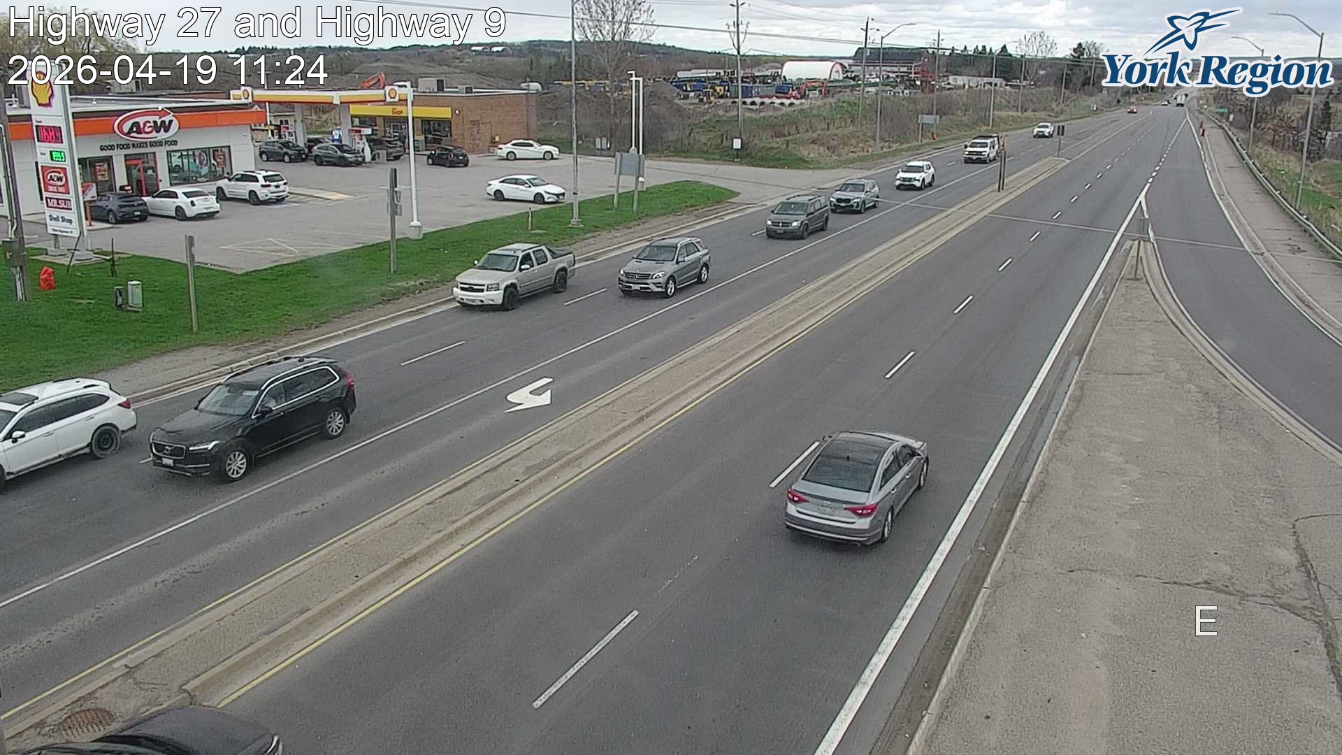 Highway 9 at Highway 27