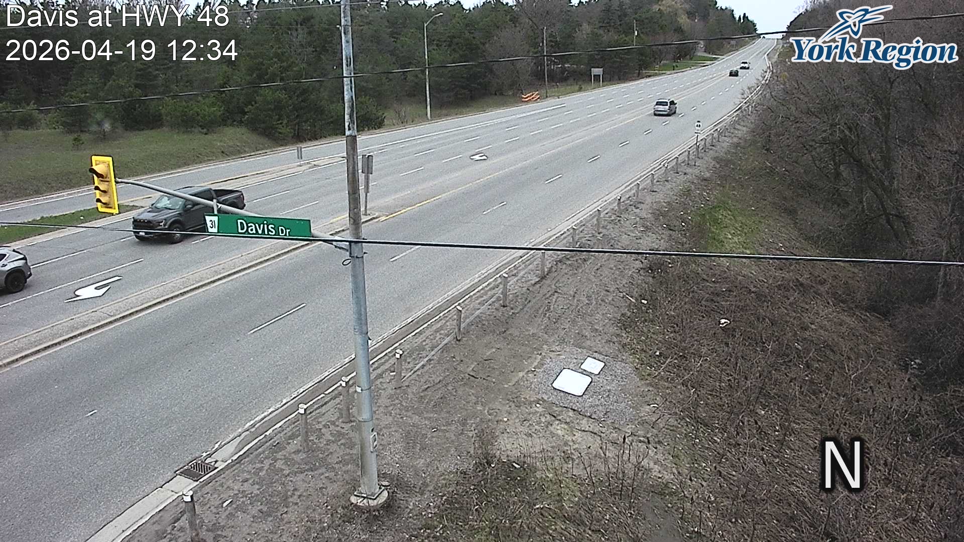 Highway 48 at Davis Drive