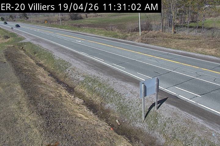 Highway 7 near Villiers Road — Looking West