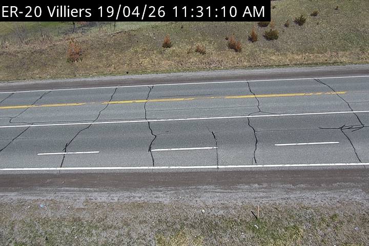 Highway 7 near Villiers Road — Looking North
