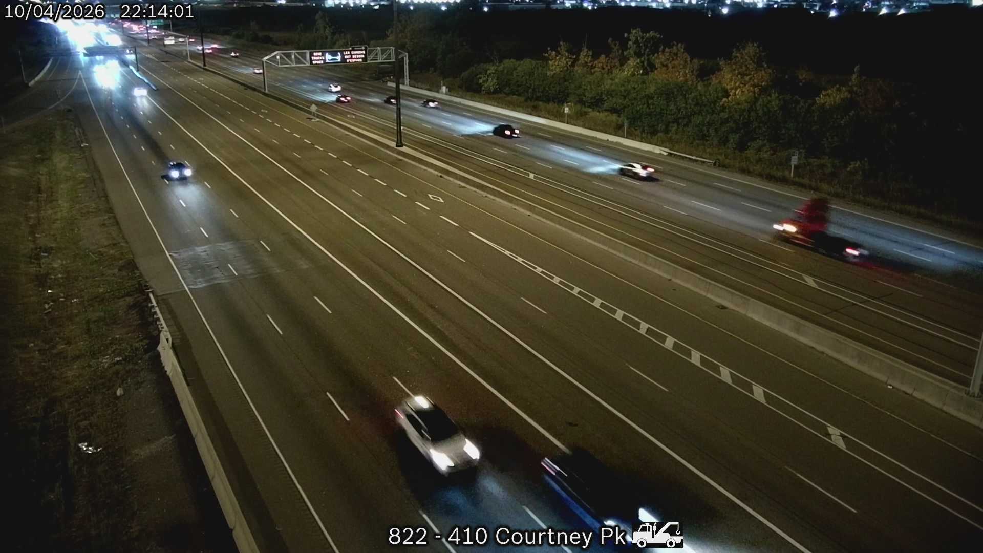 Highway 410 at Courtneypark Drive