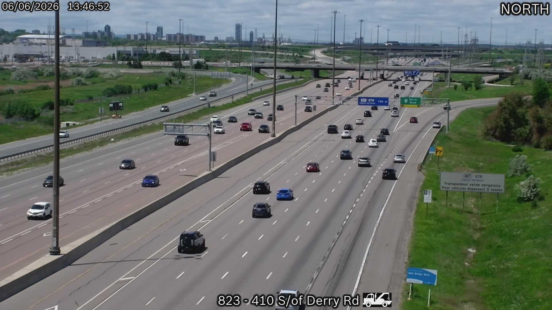 Highway 410 South of Derry Road
