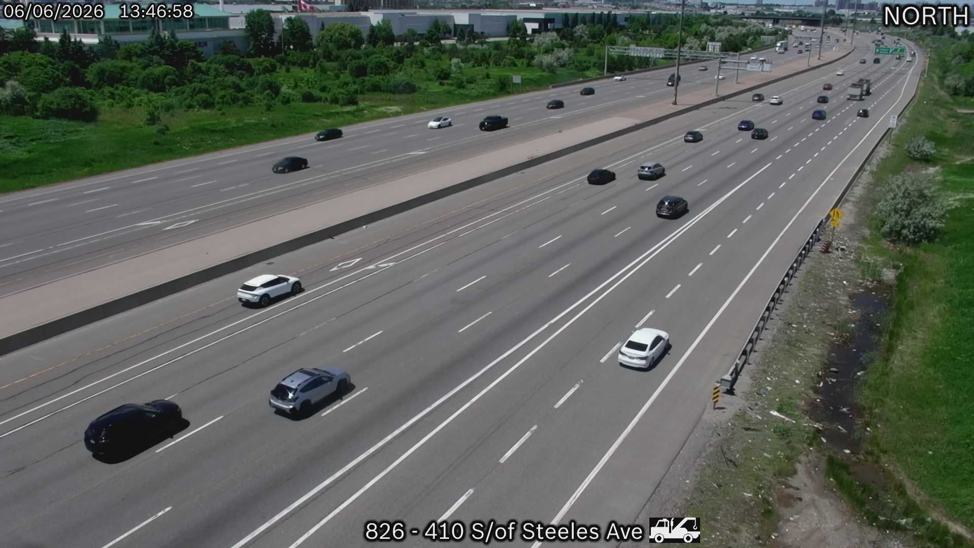 Highway 410 South of Steeles Avenue