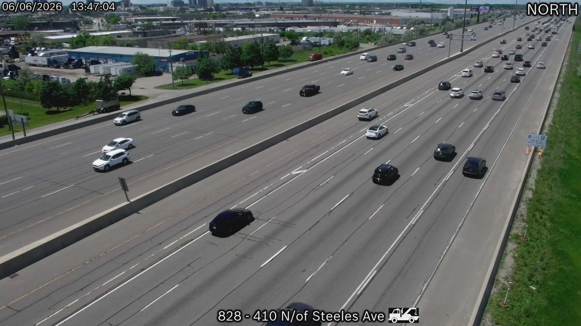 Highway 410 North of Steeles Avenue