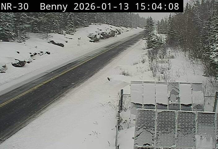 Highway 144 near Smoke Lake