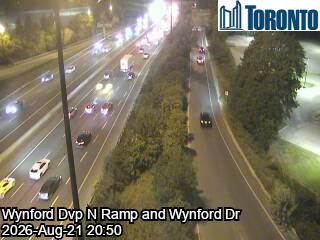 Traffic Cam Don Valley Parkway near Wynford Dr
